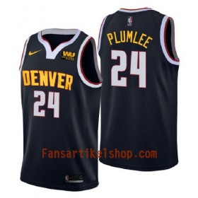 Denver Nuggets Trikot Mason Plumlee 24 2018-2019 Nike Navy Swingman - Herren